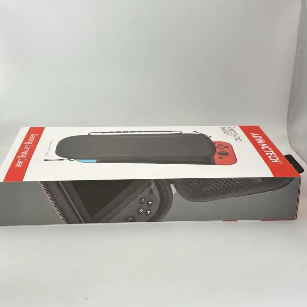 Nintendo Switch PRO TRAVEL Case Advanctech BLACK NEW IN BOX Switch Not Included